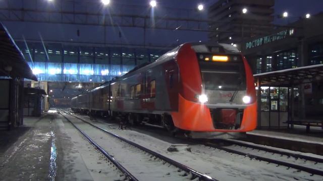 Электропоезд ЭС1-045 «Ласточка» смотреть онлайн