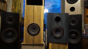 Сравнение звучания лабиринта и фазоинвертора. Comparison of bassreflex and qwp speaker.