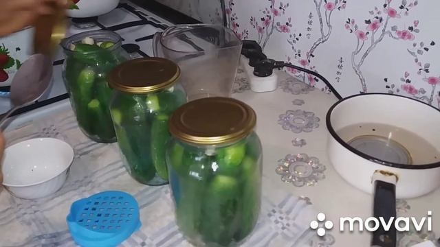 Огурцы на зиму! Рецепт маринованных огурцов на зиму!