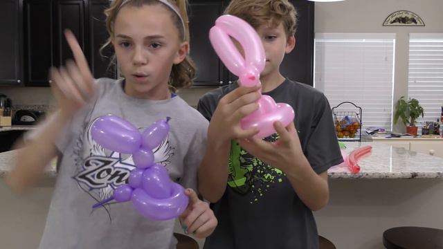 BALLOON ANIMAL CHALLENGE | We Are The Davises смотреть онлайн
