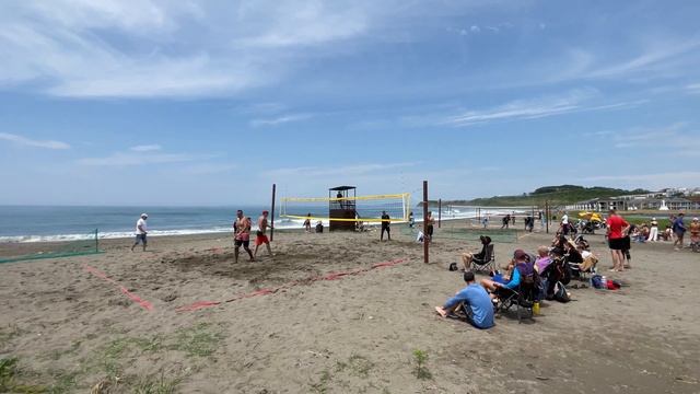 Пляж Золотари. Волейбол.
