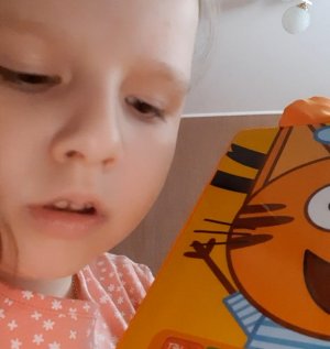 Интерактивная книга "Три кота"