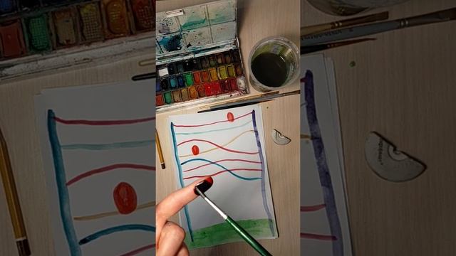 пальчиковая живопись. птички на проводе смотреть онлайн