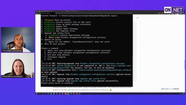 On .NET Live - .NET Framework to .NET Core Migration