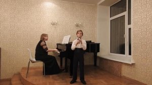 Сурсяков Ярослав (8 лет) -  блокфлейта  1 класс МГКМИ им. Ф. Шопена В. А. Моцарт. Ария «Аллилуйя»