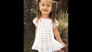 Детские Платья Крючком на 3 года - 2019 / Children's Dresses Crochet for 3 years / Kinderkleider