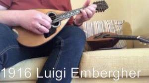 Vinaccia vs Embergher vs Calace mandolins