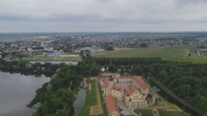 Путешествуем по Беларуси Несвижский Замок #аэросъемка #Дрон dji air 2 #Drone 4k Video