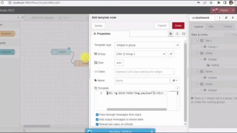 NodeRed | Generate Random Colour Text Ui | Node red Dashboard