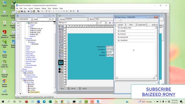 How to add a Calendar in Oracle Forms 12c without jar file смотреть онлайн