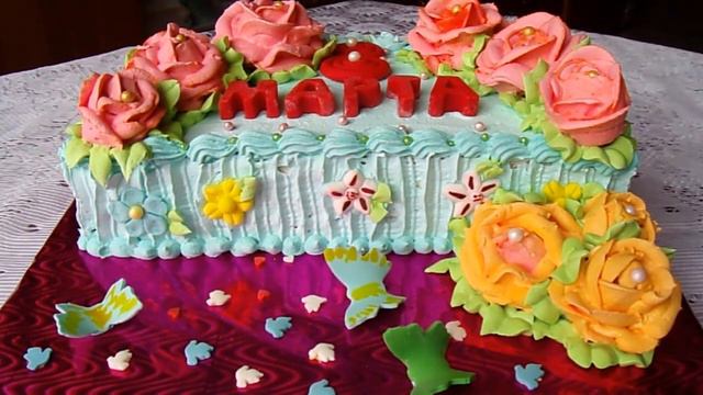 Красивое поздравление с 8 Марта. смотреть онлайн