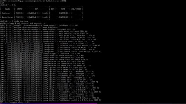 S01E02 - Tutorial: Prometheus and Grafana setup on LLIT смотреть онлайн