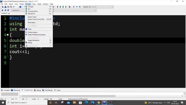 Convert double to int in c++ using 2 ways | Double to integer datatype conversion смотреть онлайн