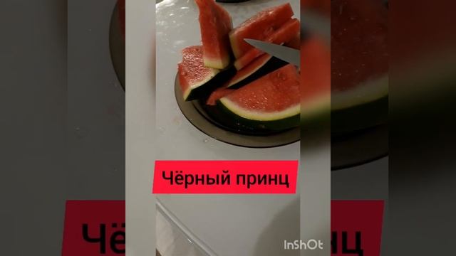 Черный принц!!!!Сорт арбуза без косточек.