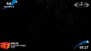 Батарея салютов Красная жара (64/0,8) МБ25