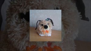 Игрушки из помпонов|Идеи|Игрушки своими руками