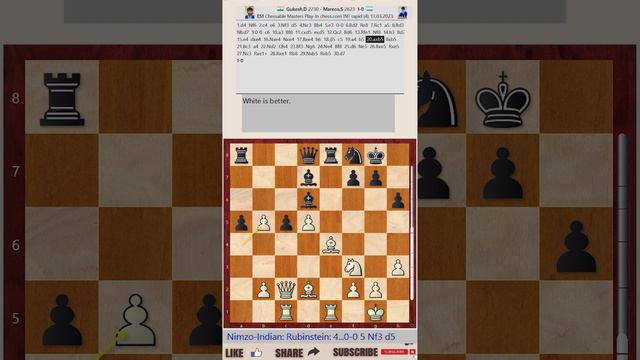 Chessable Masters Play-In - Round: 4 || Dommaraju Gukesh vs Sandro Mareco - March 13, 2023