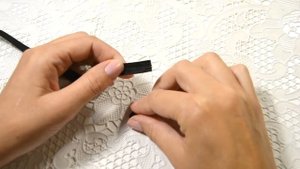 #1 НЕДЕЛЯ МК : Подготовка к школе / Галстук для мальчика из атласной ленты / 1 вариант сборки