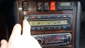 Клапана печки мерседес w140 часть 2