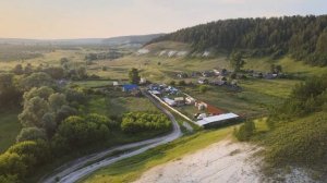 Село Сосновка Тереньгульский район Ульяновская область. конец июня 2021. Вечер...