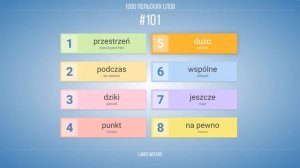 #101 | 1000 польских слов. Самые важные польские фразы и слова