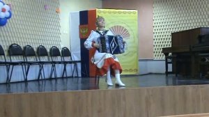 Гуськова Ольга, гармонь - П.Шоркин "Чувашская плясовая"