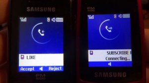Incoming call & Outgoing call at the Same Time Samsung 2100 +2210
