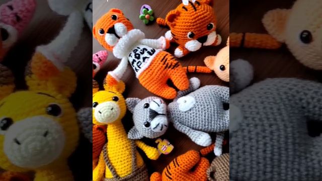 Игрушки амигуруми для детей и взрослых!