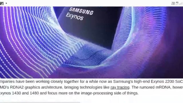 Samsung to use AMD graphics for its mid-range Exynos chip lineup as well ||