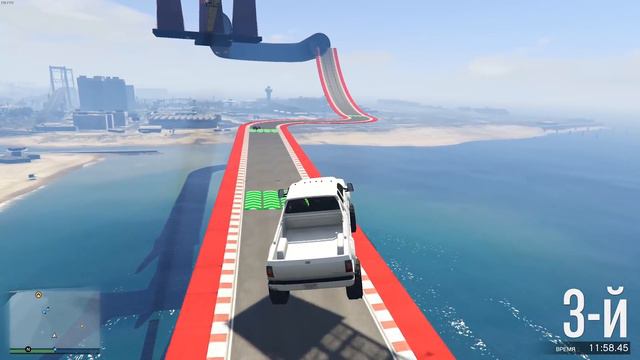 В ГЛАВНЫХ РОЛЯХ НА СКИЛЛ ТЕСТЕ - ПОМОГАТОР, ПРОХОДИМЕЦ И ПРОФИ (ГТА 5 ОНЛАЙН, GTA ONLINE, ГОНКИ) смотреть онлайн