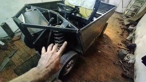 Полноприводный, надеюсь, плавающий, квадроцикл. Ч 8. На ходу, но с нюансами.