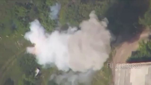 Уничтожение ЗРК ВСУ дроном-комикадзе ﹤﹤Ланцет﹥﹥