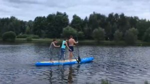 Shark SUP family - доска для семейного и тандемного катания