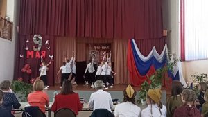 Хореографическая студия " Ассорти" танец " Мы дети твои, Россия". Руководитель Носкова В.А.