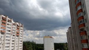 ливень град ул. минская на элекр Воронеж 14.07.2022