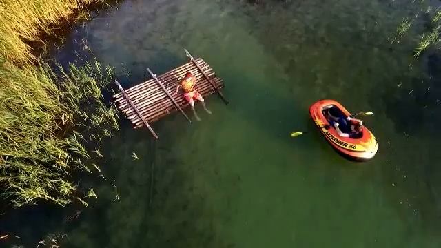 Красивые места Мещёры. Озеро Белое, рядом с днревней Прудки смотреть онлайн