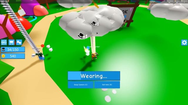 НОВЫЙ СИМУЛЯТОР ШАПКИ! СЕКРЕТНЫЙ СПОСОБ ОДЕТЬ 999999 ШАПОК! Roblox Simulator смотреть онлайн