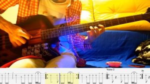 Love Buzz – Nirvana – Bass cover with tabs (4k)