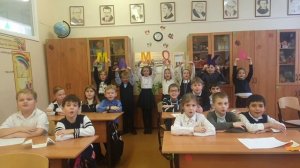 Поздравление с днём матери 27.11.2022 г. от учащихся 3 "Я" класса школы № 1360