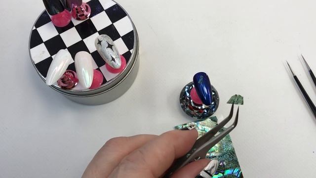 Распаковка с Алиэкспресс и Wildberries?Аквариумный дизайн обычными лаками???? смотреть онлайн