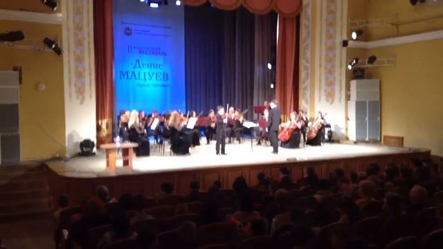 Новые имена, Усов Миша. Sarasate introduction and tarantella