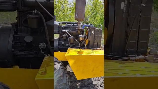 Обкатка погрузчика ТО-30 после капремонта