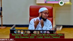 KULIAH  MAGHRIB ( USTAZ HUSNI BIN ALI HASSAN )