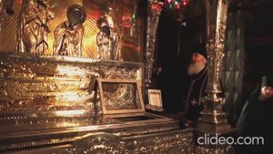 ? ОТКРЫТАЯ РАКА С МОЩАМИ преп. СЕРГИЯ РАДОНЕЖСКОГО. ПРИКОСНИТЕСЬ К СВЯТЫНЕ!