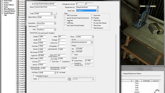 Fallout 3: GECK Weapon Creation Tutorial Part 2 смотреть онлайн