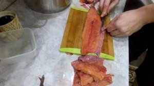 Как вкусно посолить горбушу?