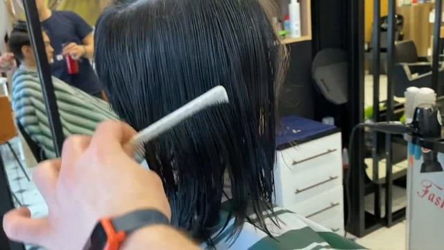 Классическая мужская стрижка ! «Шторы» смотреть онлайн