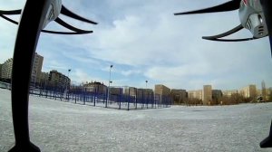 AlmatyDrone Полет Syma X8G с экшн-камерой 4K Ultra HD