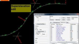 Cogo - Alignment - VisionPlus - Land Surveying Software