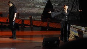 Сцена из мюзикла "Дон Жуан. Нерассказанная история".